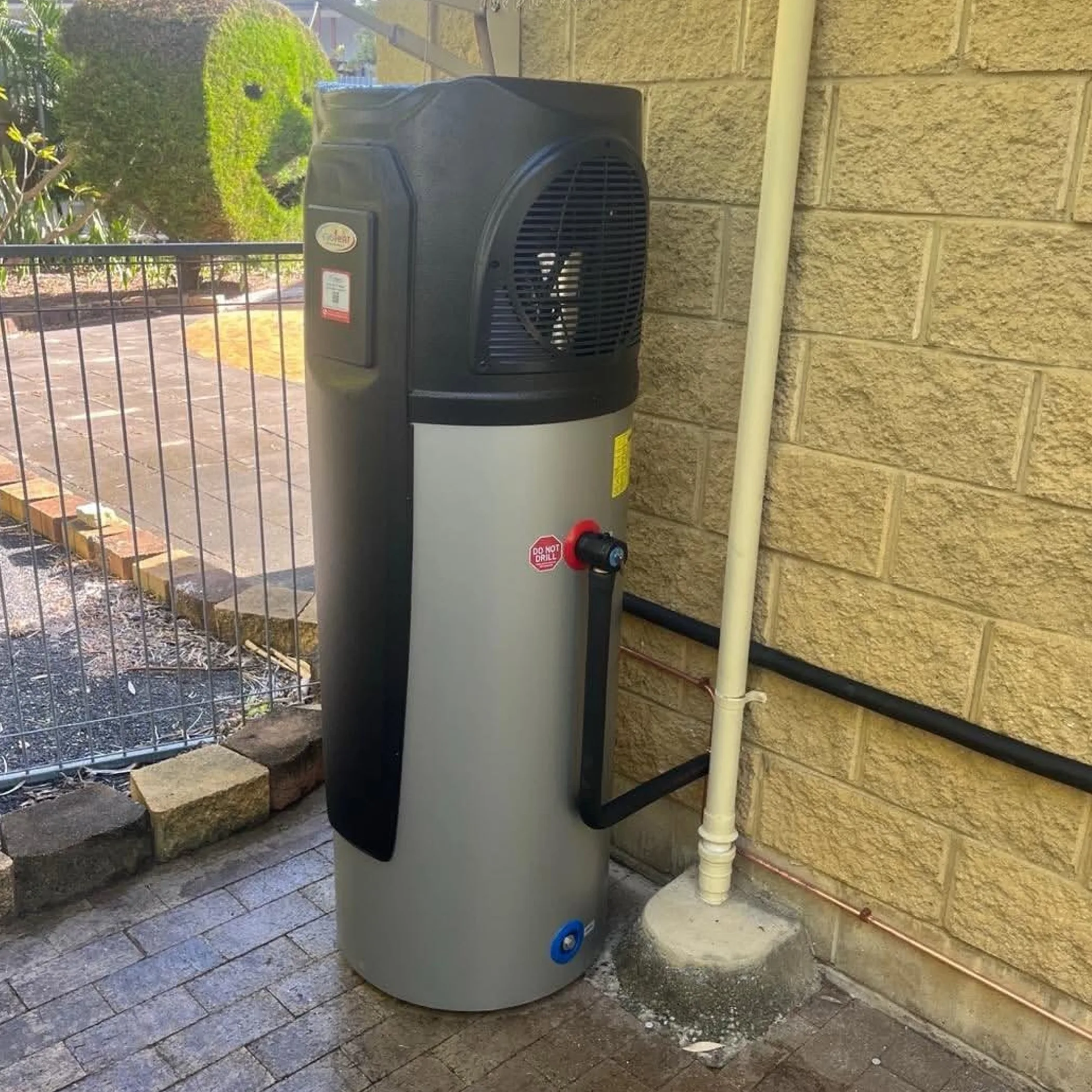 heat pump hot water system installation