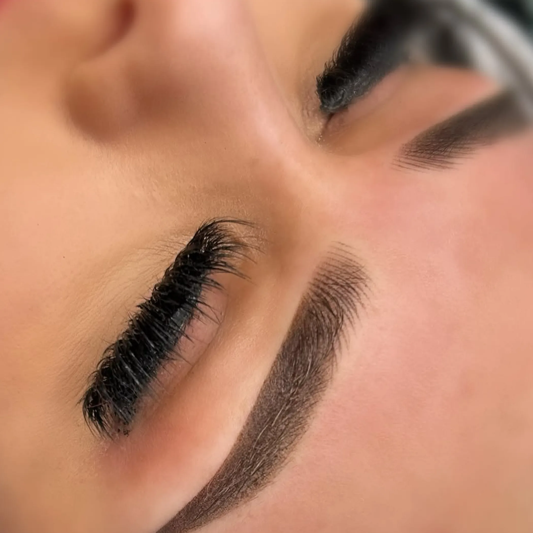 cosmetic tattooed brows