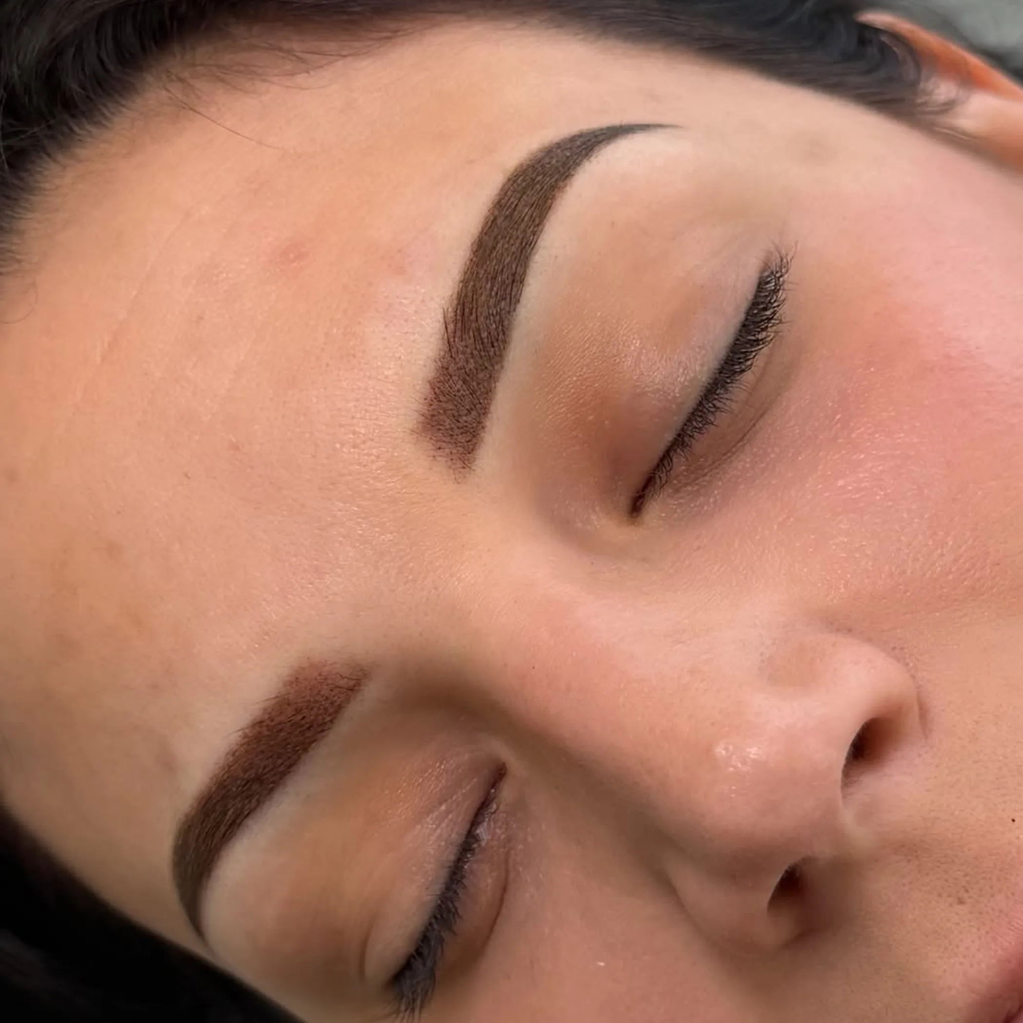 cosmetic tattooed brows
